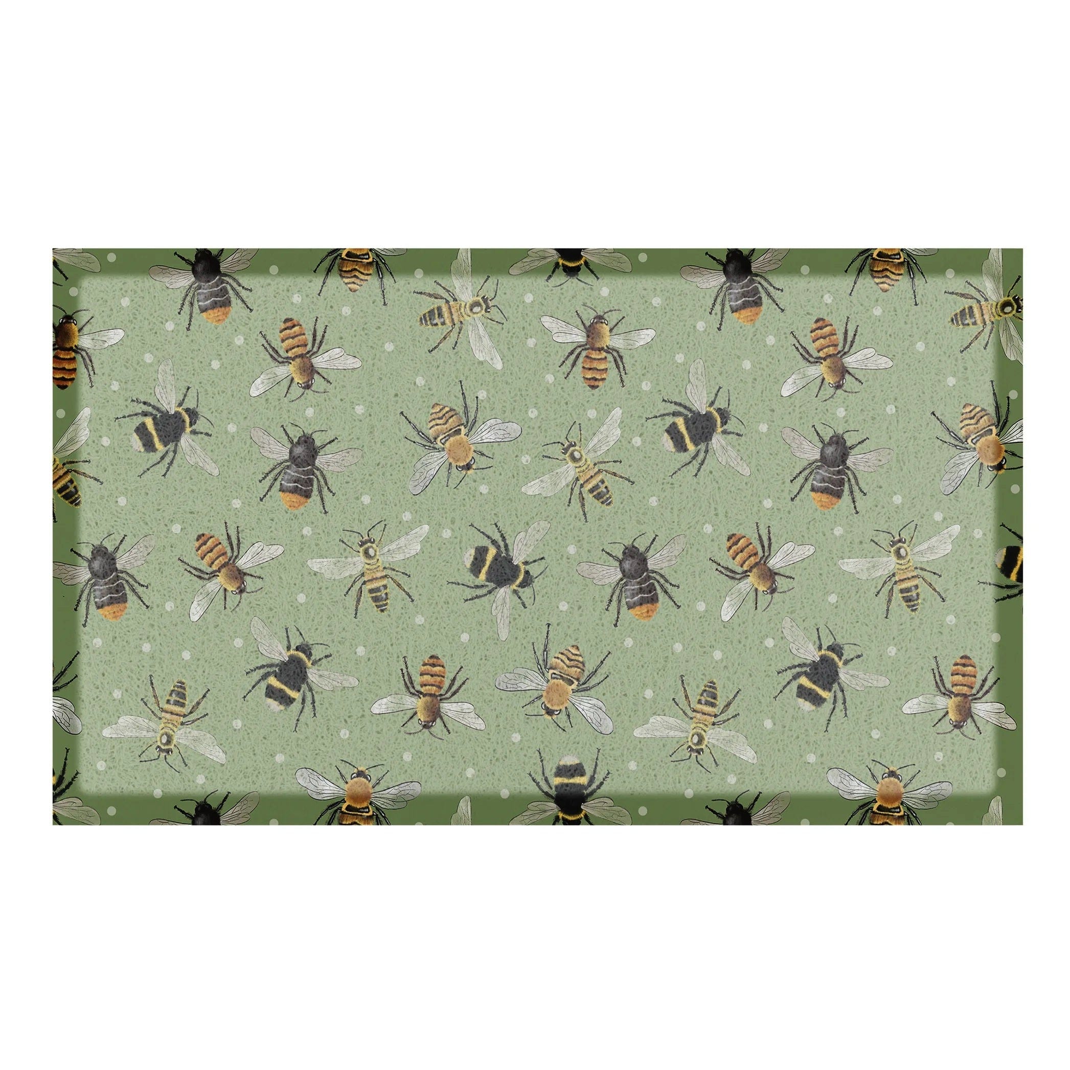 Dørmåtte 'BEE PATTERN' (70 x 40 cm)